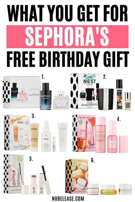 sephora birthday gift in store.